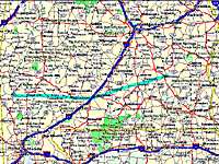 Day 16 158 miles Chatom, Alabama to Brundidge, Alabama 3-15-2001
